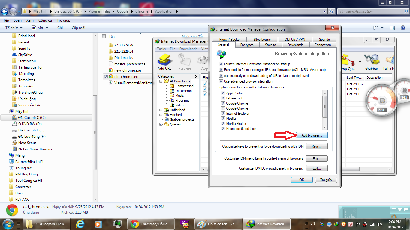 Open With Internet Download Manager - Chrome Web Store idm native client patch chrome